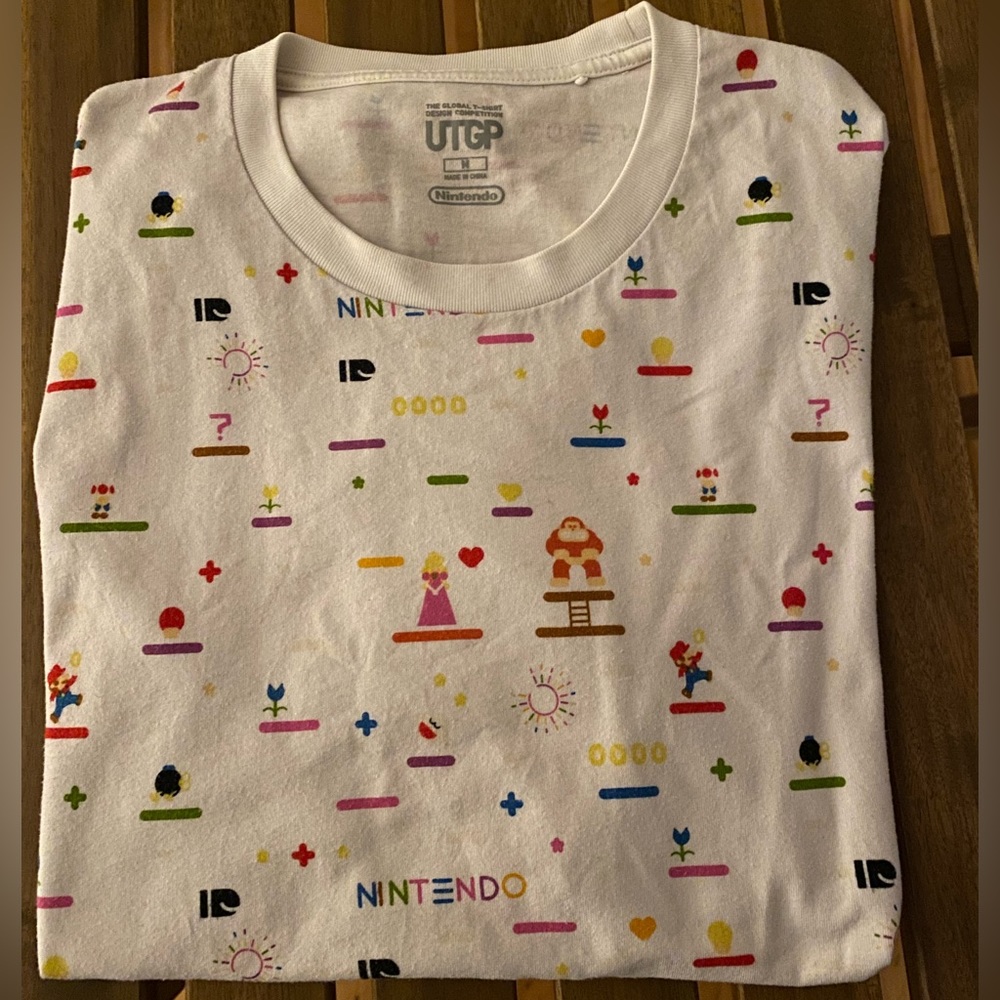 Limited edition Uniqlo x Nintendo t-shirt
